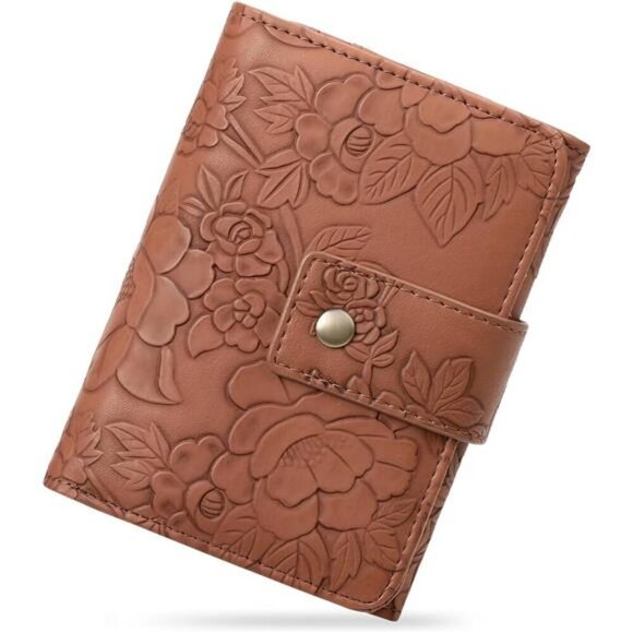 Wallet Credit Card Holder Camel - Picture 1 of 7